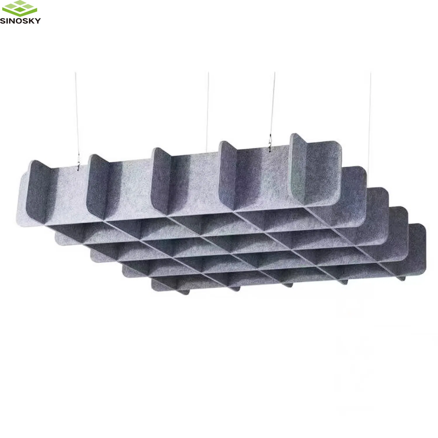 Polyester Fiber Acoustic Panel Sinosky Factory