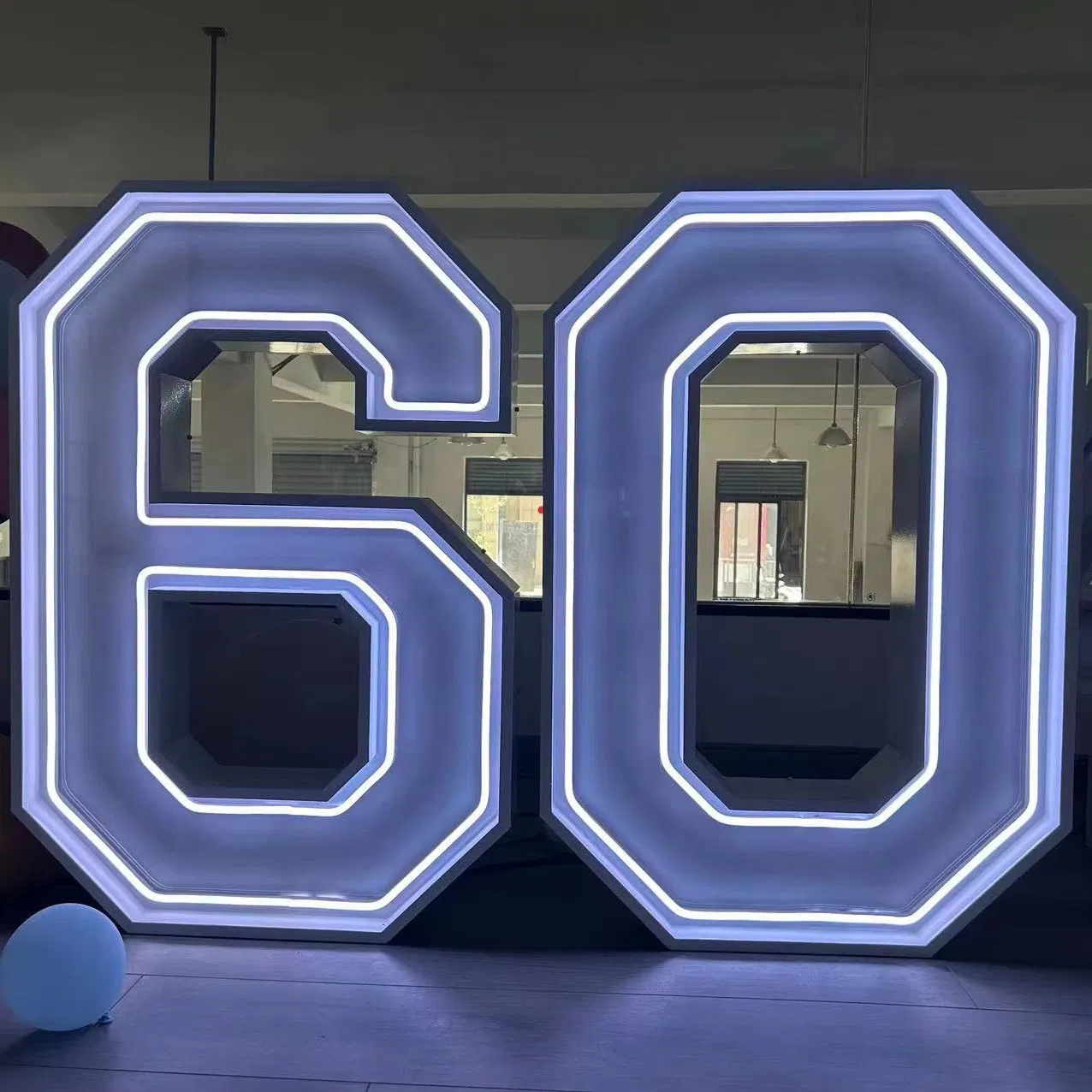 RGB LED Neon Light Large 3FT Marquee Metal Letters Outdoor Wedding Birthday Party Decorations Light Features Electronic Signs