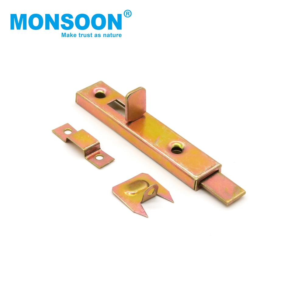 Commercial High Bearing Capacity Hardware Fitting Insert Door Slide Closing Lock Latch Concealed Capacity Safety Push Pull Door Lock Bolt