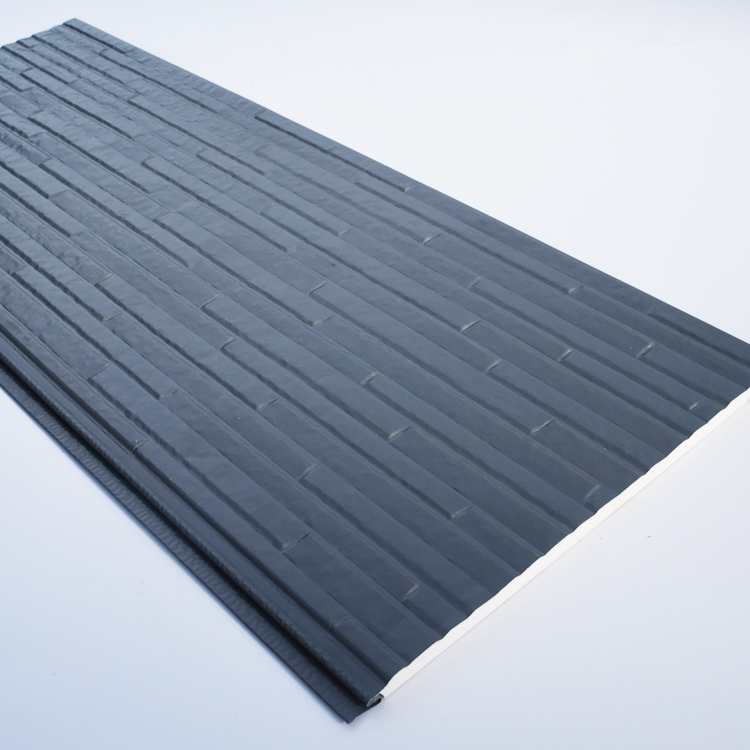 Exterior Insulated Roof Panel 50mm Sandwich PU Foam Construction Material Sandwich Panel