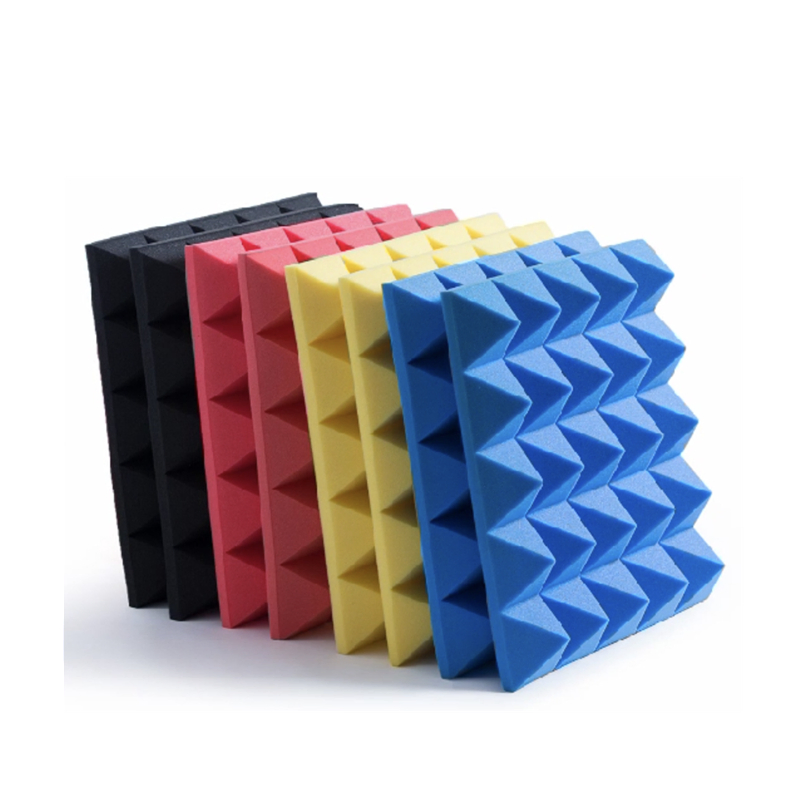 Wholesale Eco Soundproofing Studio KTV Meeting Room High-Density Wedge Foam Board Acoustic Panels