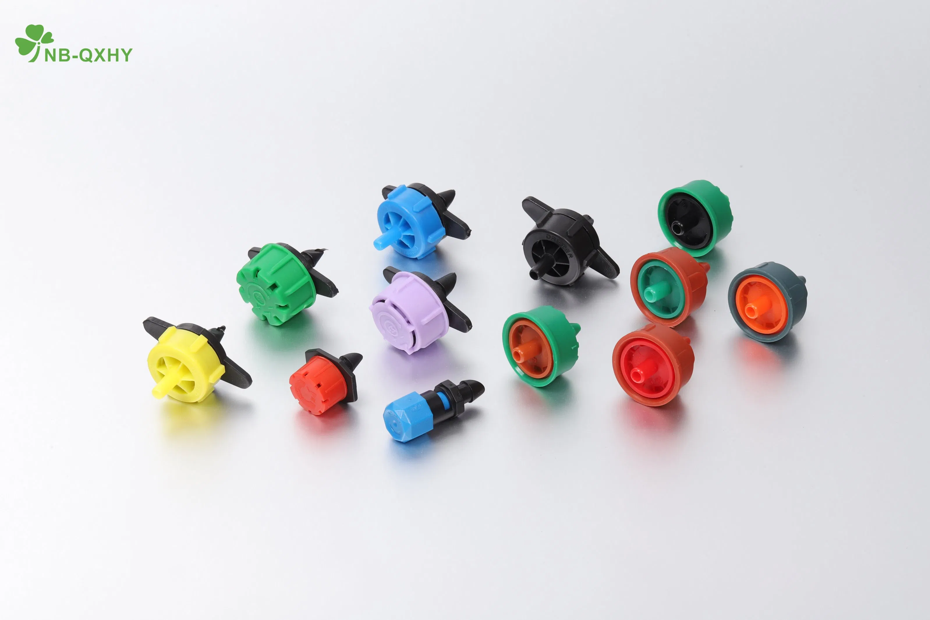 Agriculture Garden Drip Irrigation System Equipment Long Distance 360 Degree Plastic POM PC PVC ABS Micro Kit Fitting Valve Impact Water Sprinkler