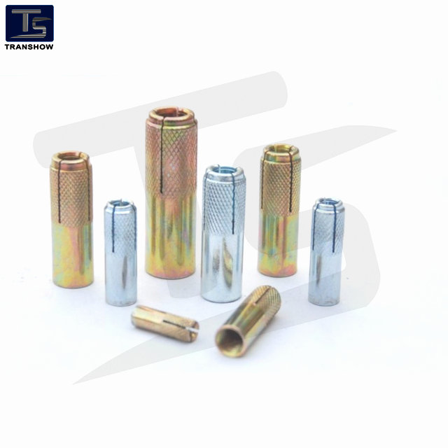 Manufacture High Quanlity of Steel / Stainless Steel Drop in Anchor Wtih Knurled