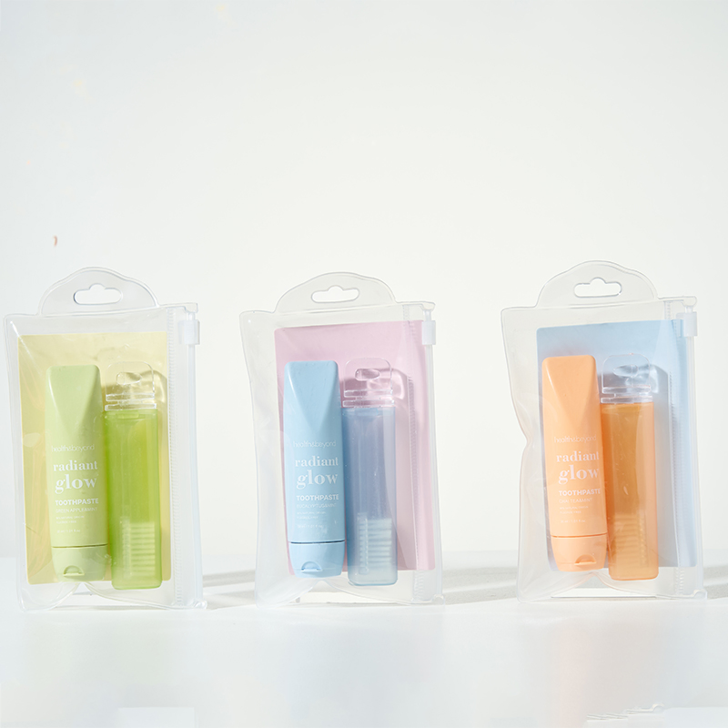 Private Label Travel Size Portable Hotel Use Whitening 30ml Toothpaste Set