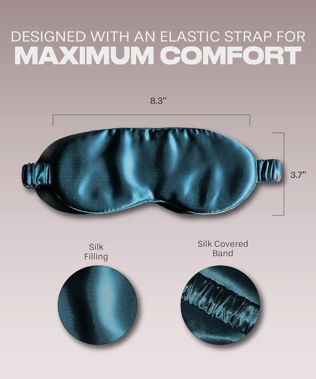 Premium Silk Sleep Mask for Deep Relaxation and Comfort