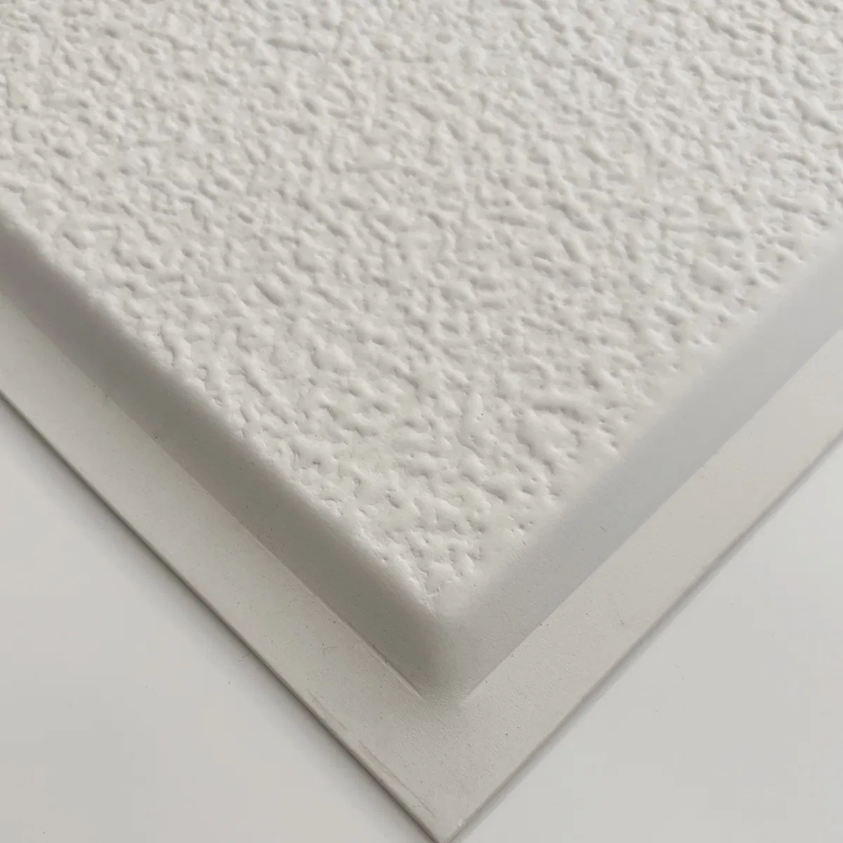 3D PVC Panels Ceiling Roof Design Hall Fireproof Tiles Interior Cladding Board Patio Balcony Suspended