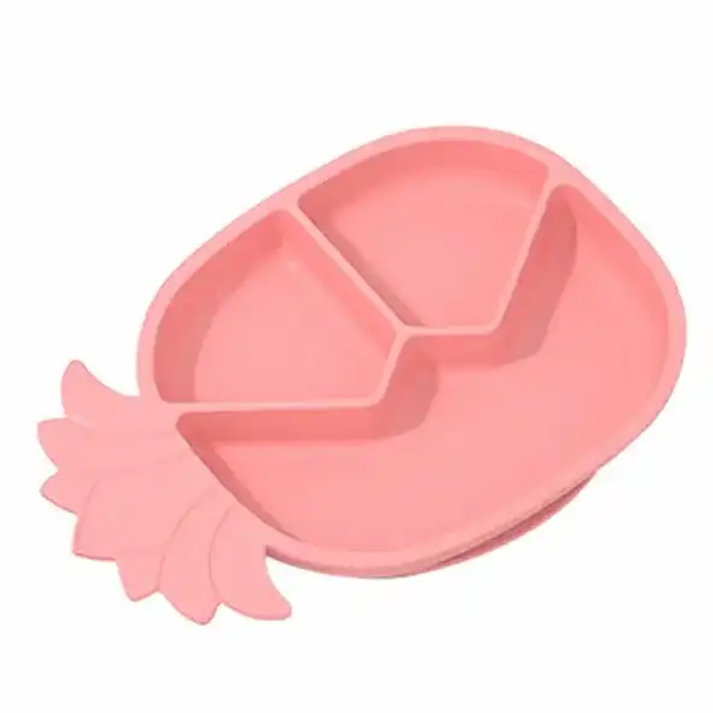 BPA-Free Toddler Dish Children's Holding Dish Silicone Suction Baby Dish