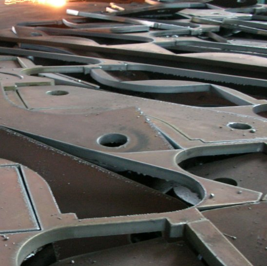 Processing Embedded Plate Carbon Steel for Steel Structure Processing Plate