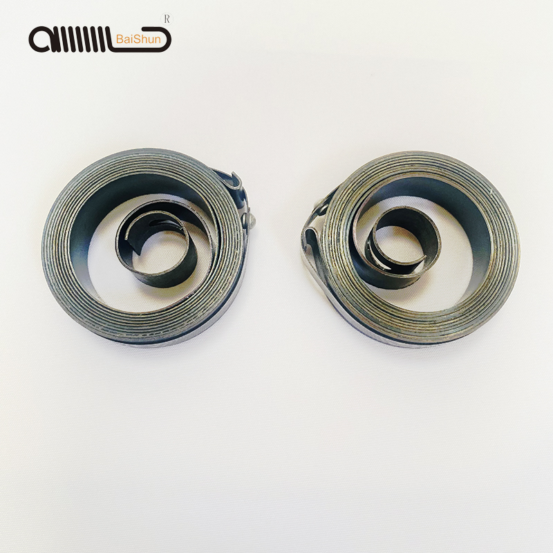 Customize Steel Flat Fastern Spiral Contant Force Spring for Car Tent Crane Springs