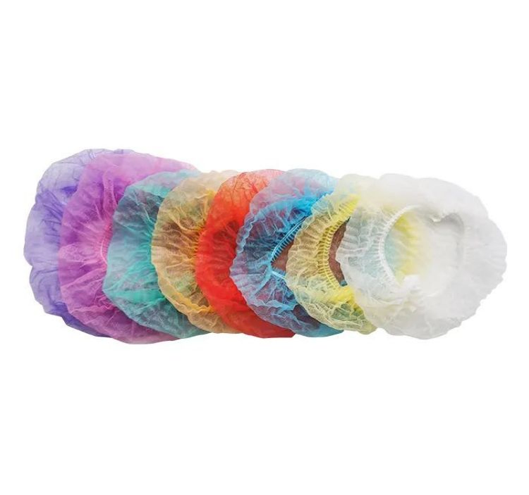 Nonwoven Bouffant Cap Disposable Cleaning Clip Cap