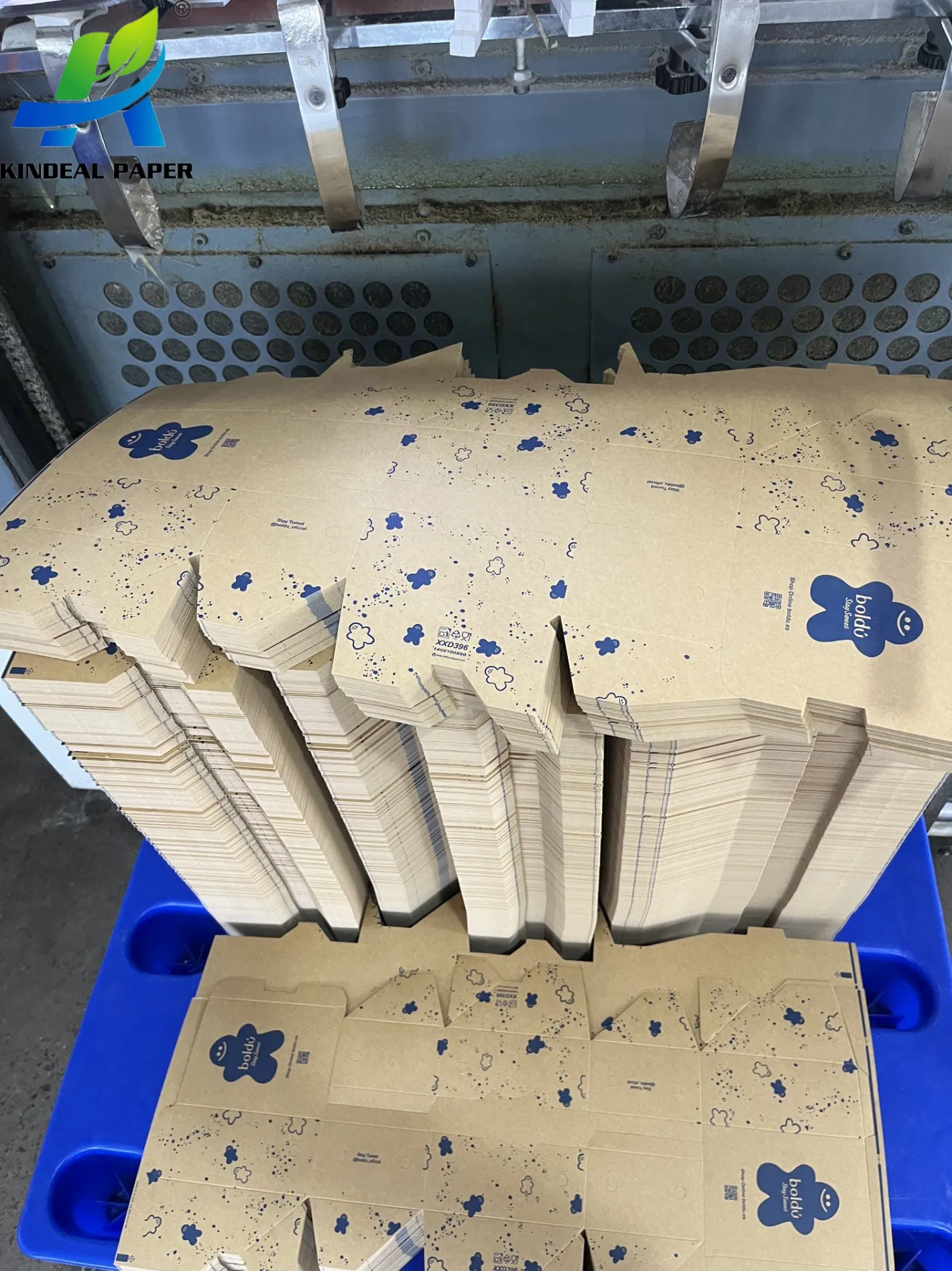 Packing Takeaway Cups Raw Material Customizable PE Coated Brown Kraft Paper Rolls