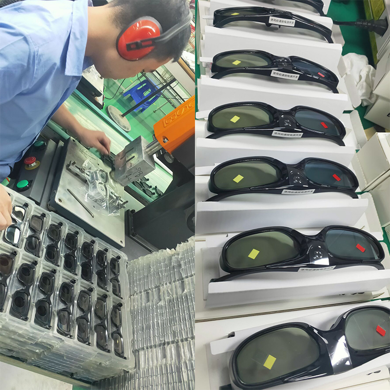 DLP-Link Active 3D Shutter Glasses Projector 3D Active Shutter Glasses