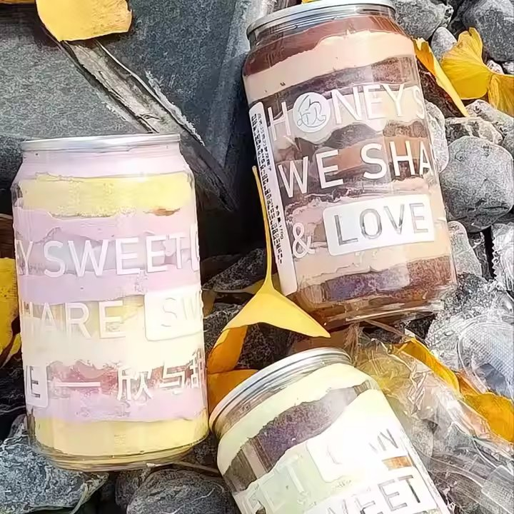 Wholesale Customize Logo and Patterns Pull-Ring Easy Open Plastic Cans