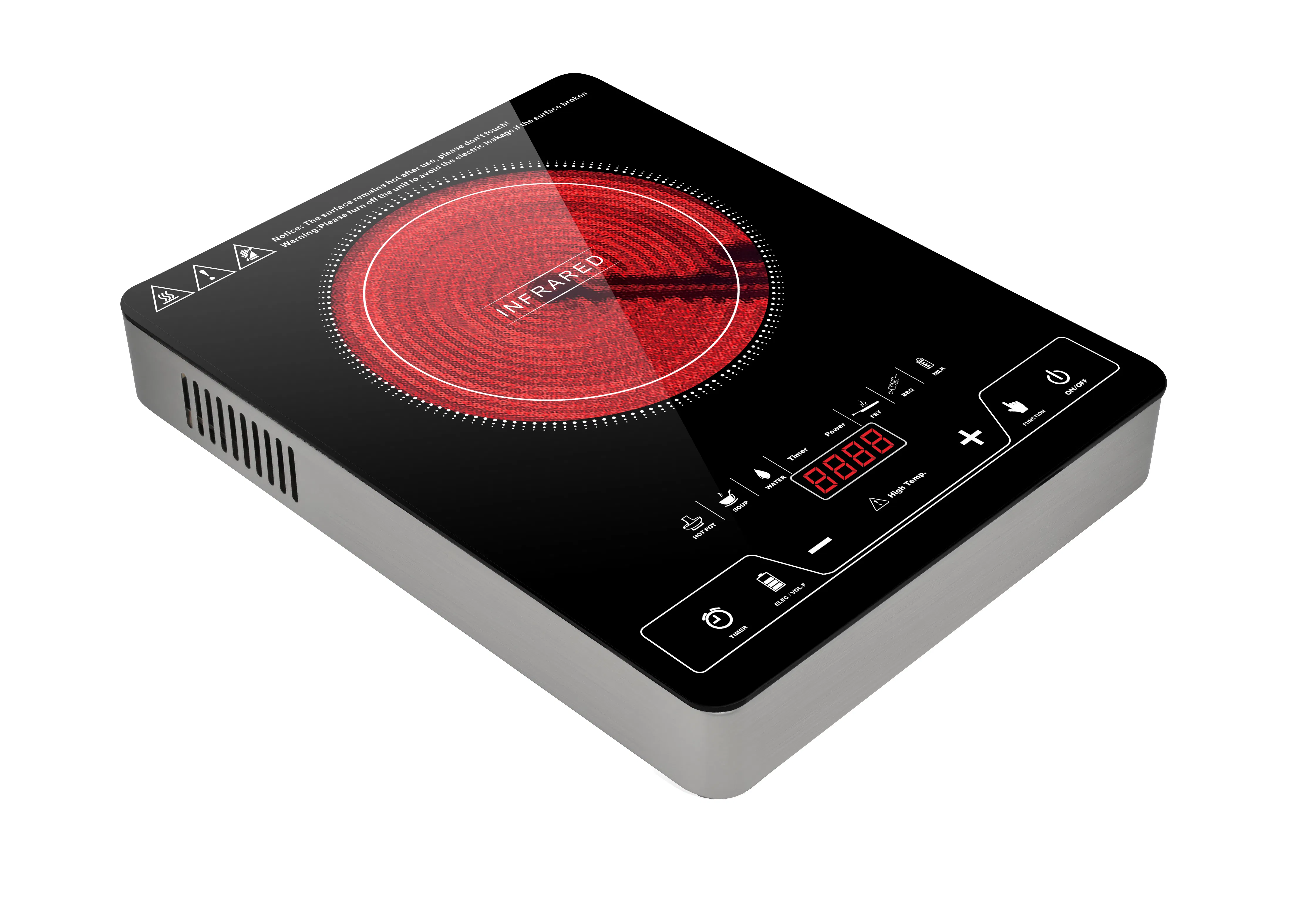 Modern Infrared Cooktop with Smart Technology for Chefs Electric Cooker