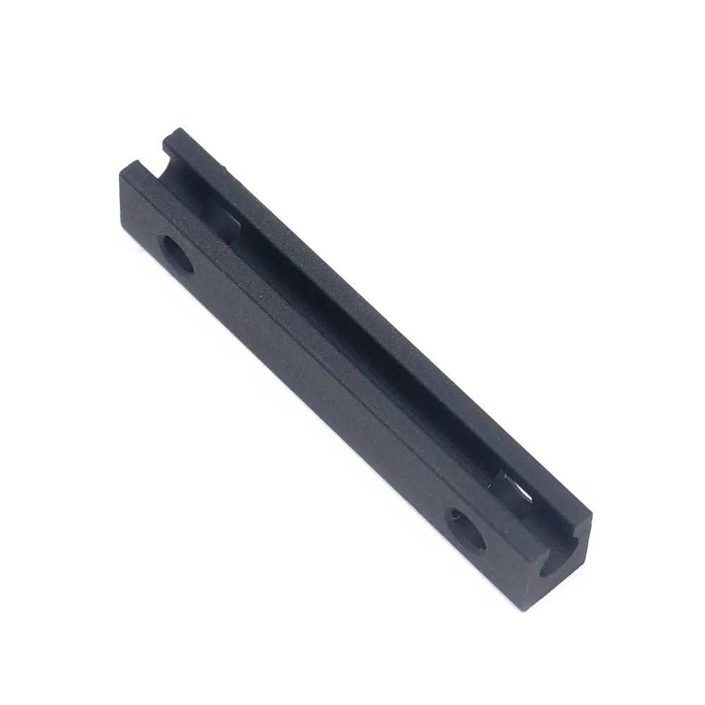 China Metal Fabricationcnc Machining Parts Mechanical Square Track Slide Micro Guide Adjustable Slide Gate Guide Rollers