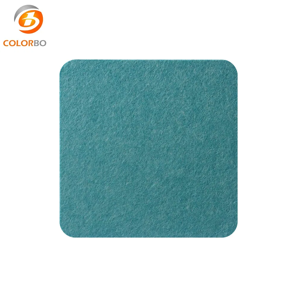 Decorative Material Sound Insulation Board CBH35 Canal Blue PET 12MM MD Panel