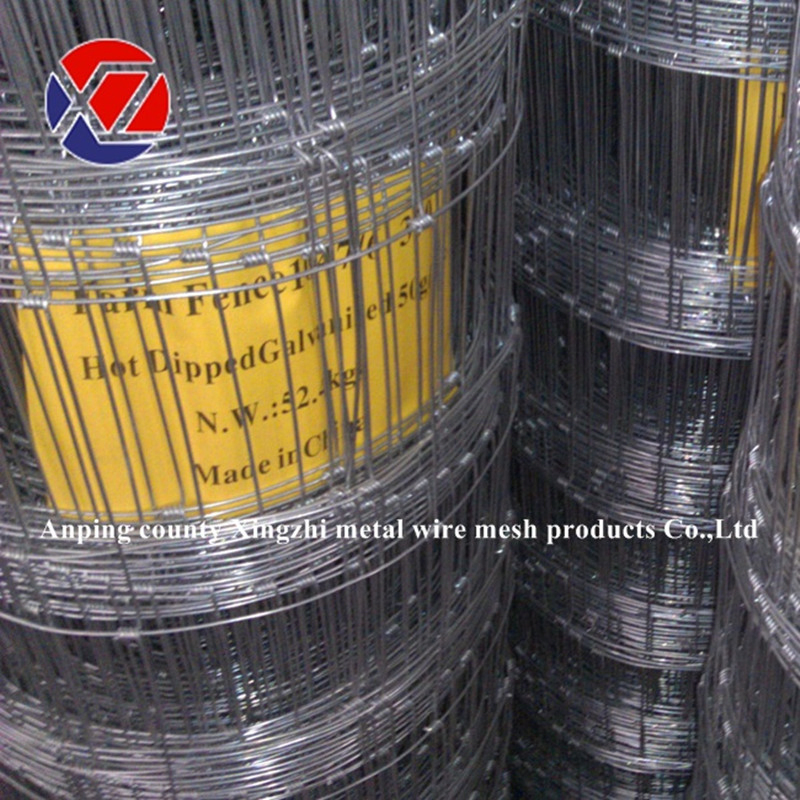 2.0/2.2/2.5/2.7mm Wire Diameter High Tensile Woven Page Wire Farm Field Fence