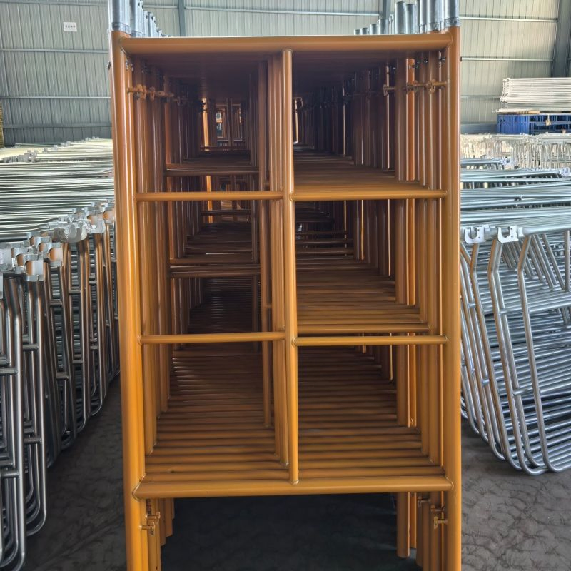 Efficient Frame Scaffold for Indoor and Outdoor Maintenance and Decoration