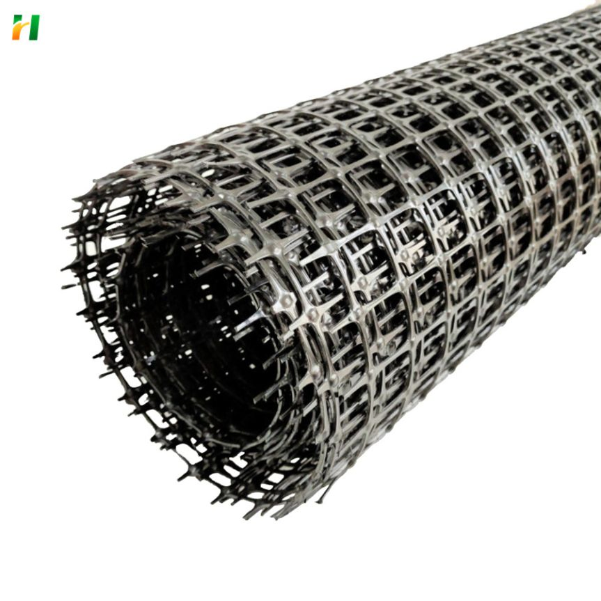Soft Soil Reinforcement Polypropylene Plastic Biaxial Geogrid