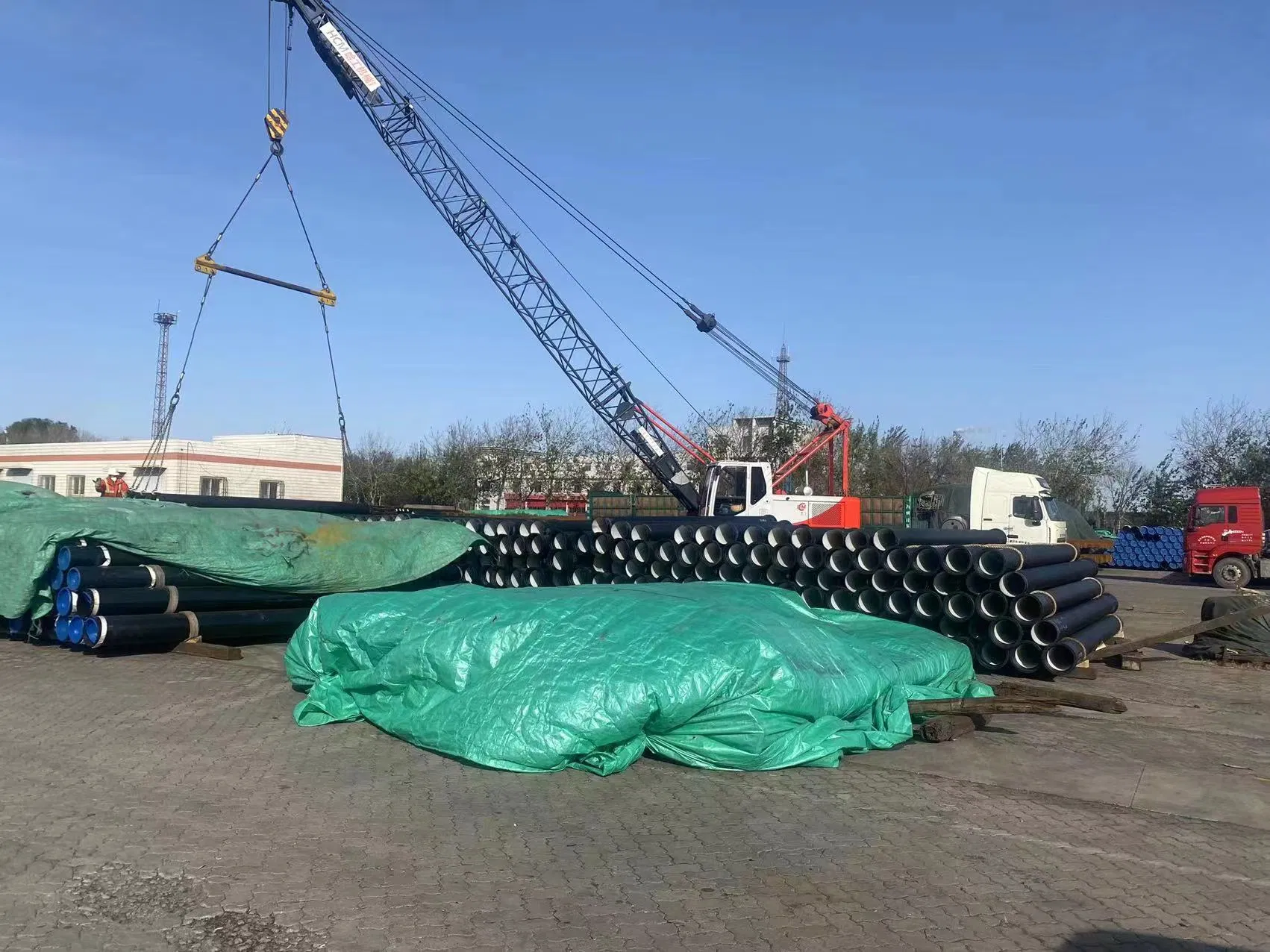 Manufacturers Standards ISO 2531 Dci Pipe Class K7 K9 100mm 150mm Ductile Cast Iron Pipe