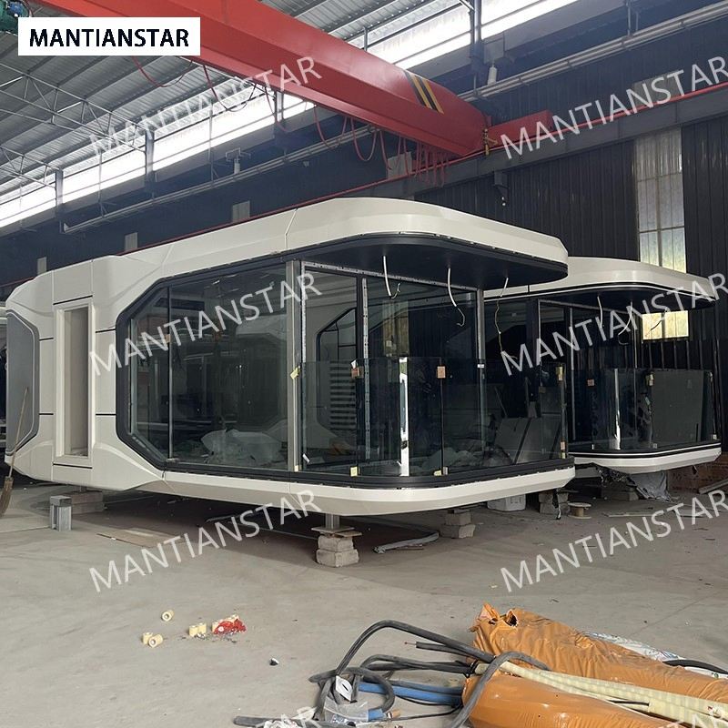 Outdoor Prefabricated Container House Acoustic Soundproof Garden Pod Home Office Pod Apple Cabin