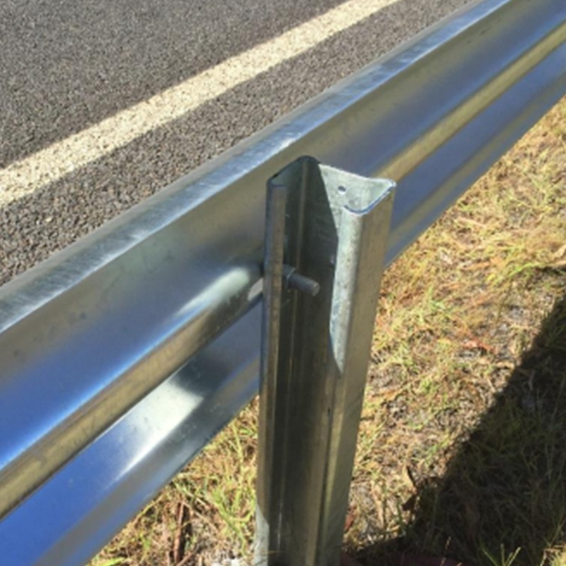Guardrail Highway C Channel Hot Dipped Galvanized Steel Posts From Factory Customized for Roadside Traffic Safety Guardrail