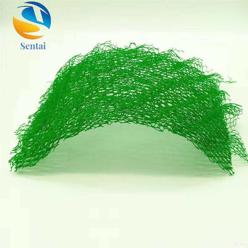 Slope Protection 3D Vegetation Network U-Shaped Nail Green Soil Reinforcement Stretching Greening Grassing 3D Slope Protection Network