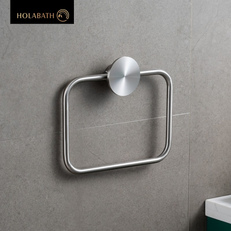 Полотенцедержатель из нержавеющей стали, матовый никель