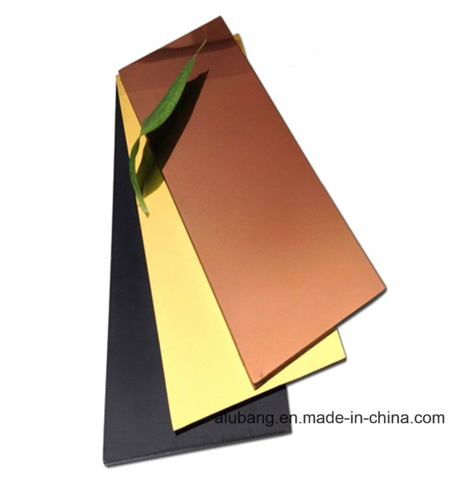 Outdoor Wall Cladding PVDF Aluminum Composite Panel (1220*2440*4mm) (ALB-008)