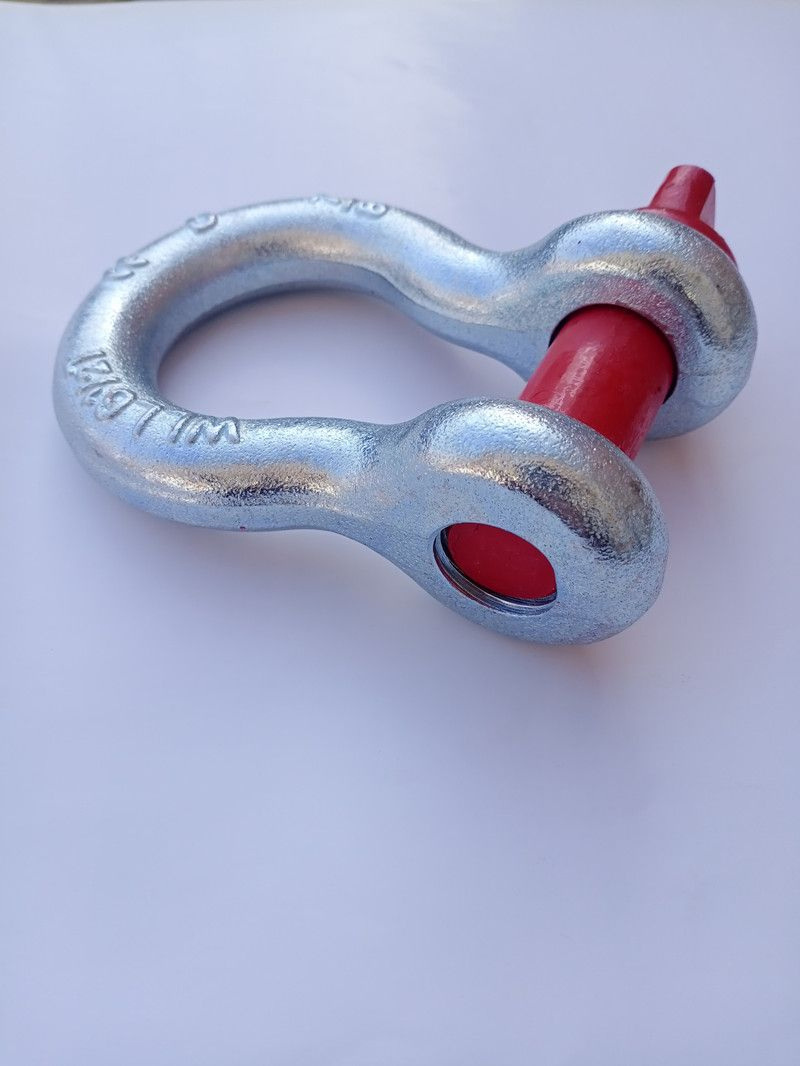 Heavy Duty G2150 Steel D Shackle Fastener with Bolt Pin