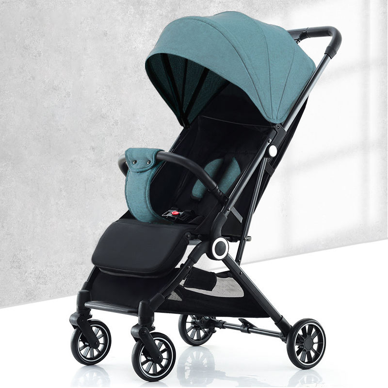 Wholesale Customization Lightweight One-Handed One-Step Fold Stands Baby Strollers