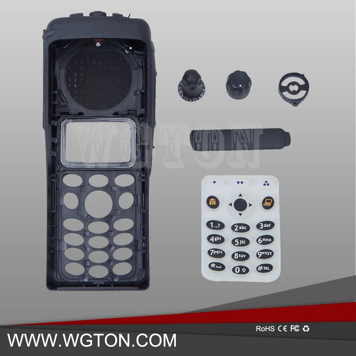 Корпус для рации Motorola XTS2500, черный