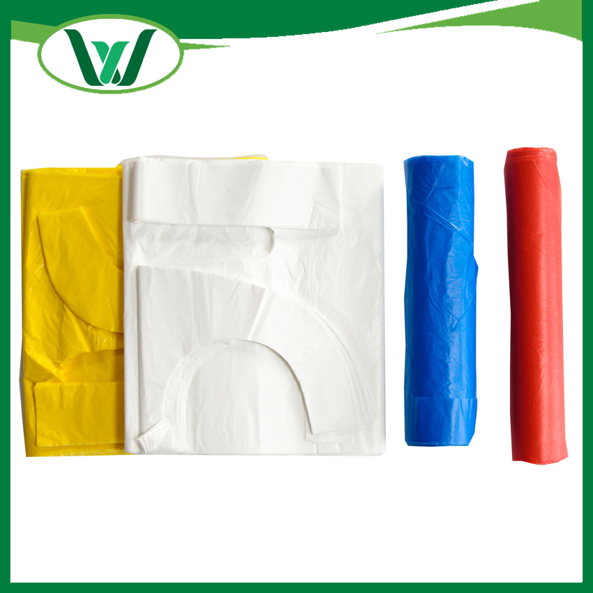 Factory Wholesale Self-Protective Waterproof 16 Micron Disposable Polythene Aprons on a Roll 200 Per Roll