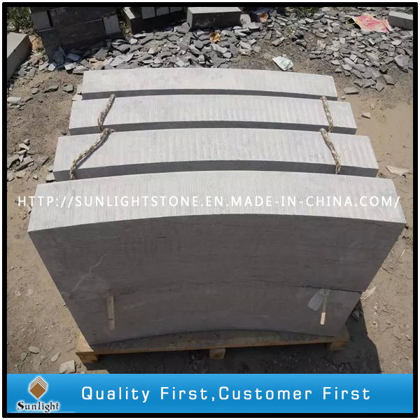 Natural Stone Flamed/Honed/Tumbled Bluestone Limestone for Paving