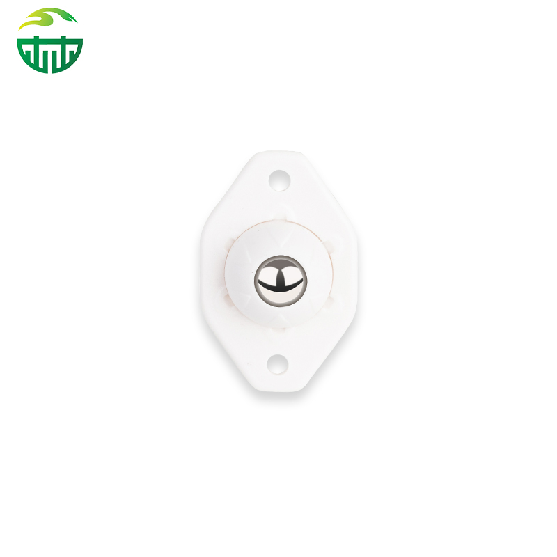 Adhesive Swivel Caster Wheels 360° Rotating Stainless Steel Ball Casters for Furniture, Cabinets, Trash Cans, Boxes