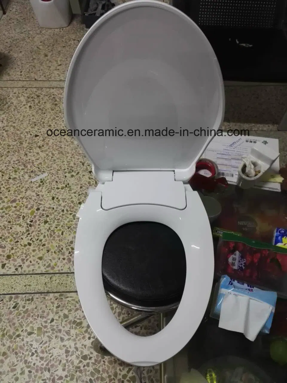 Ts-1002b Non-Elonitric Bidet Seat Cover, 2 Function Super Bidet, Bidet Toilet Seats