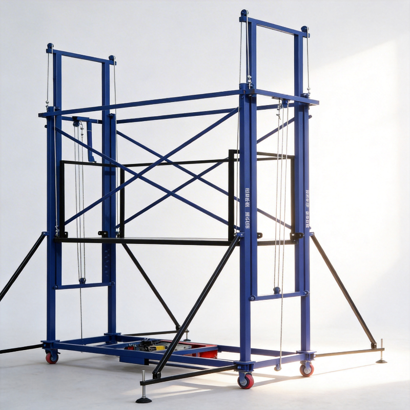 Formwork Scaffold Heavy Duty Props with U Head Jacks 2-12m Electric Lifting Scaffolding
