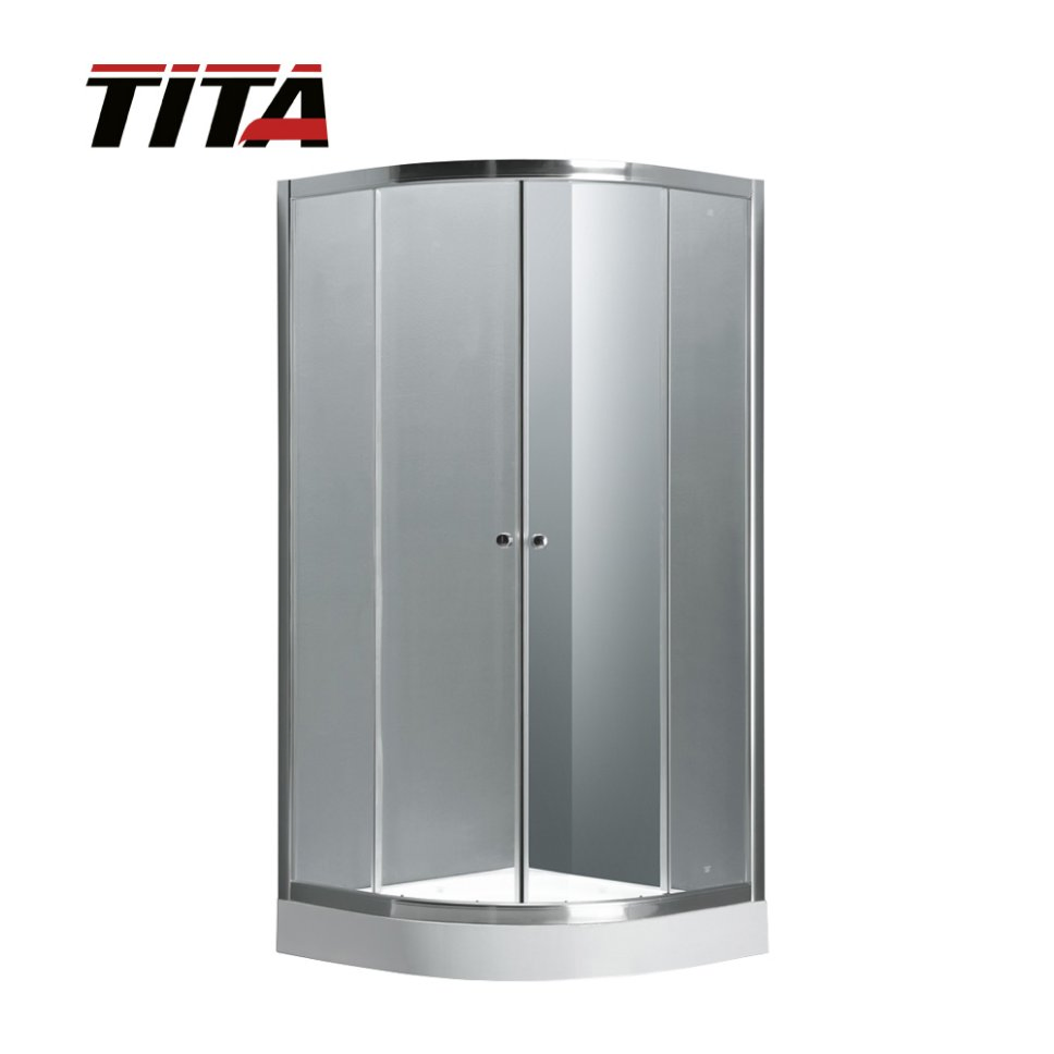 Cheap Tempered Glass Shower Cubicle Sizes Rome-a