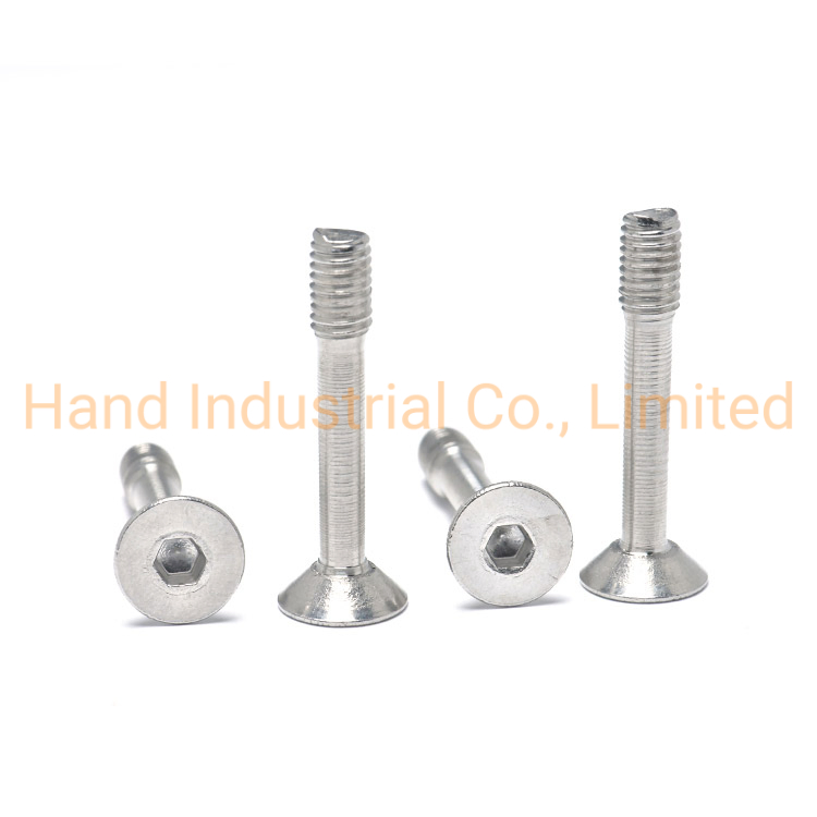 Винт прижимной M4 из нержавеющей стали 304 с шестигранной головкой