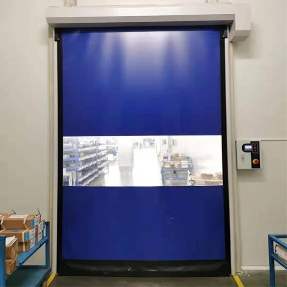 Clean Room PVC Rapid Inductive Rolling Door
