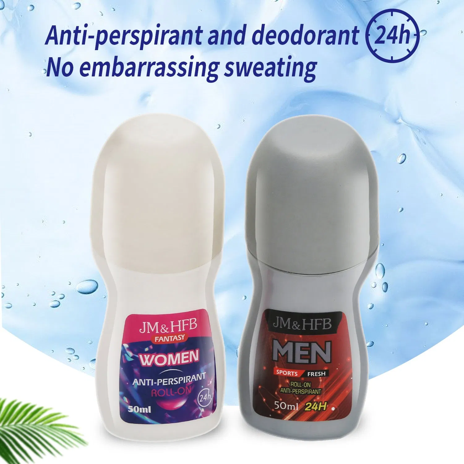 Factory Supply Private Label High Quality China Hot Selling Antiperspirant Roll-on Ball