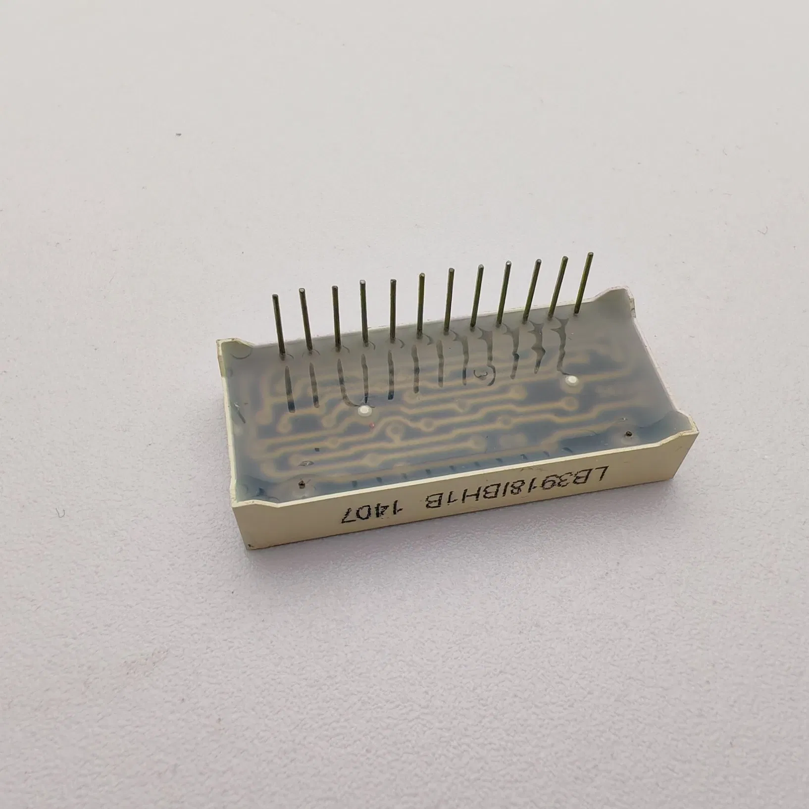 7 Segment Custom Blue LED Display for Temperature Indicator