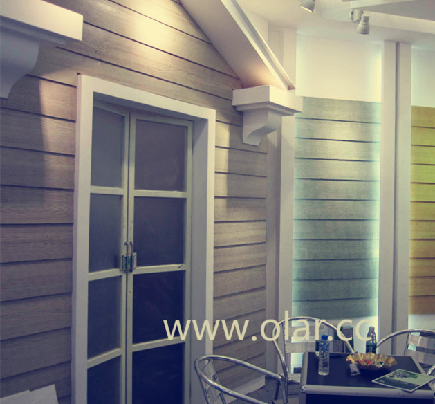 Fiber Cement Board (Siding) --CE Marking Wood Grain Panel