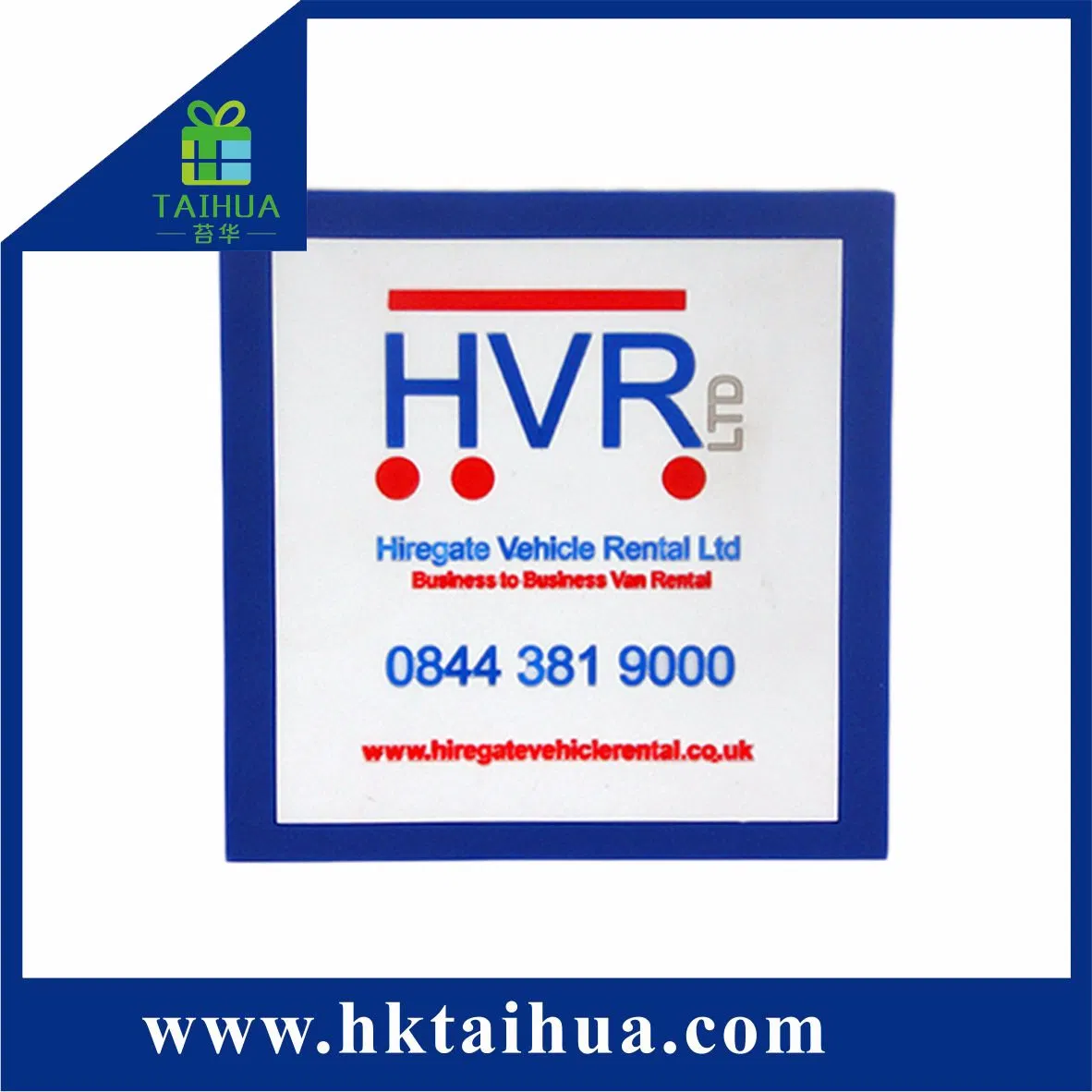 Transparent PVC Non-Slip Coffee Cup Mats with