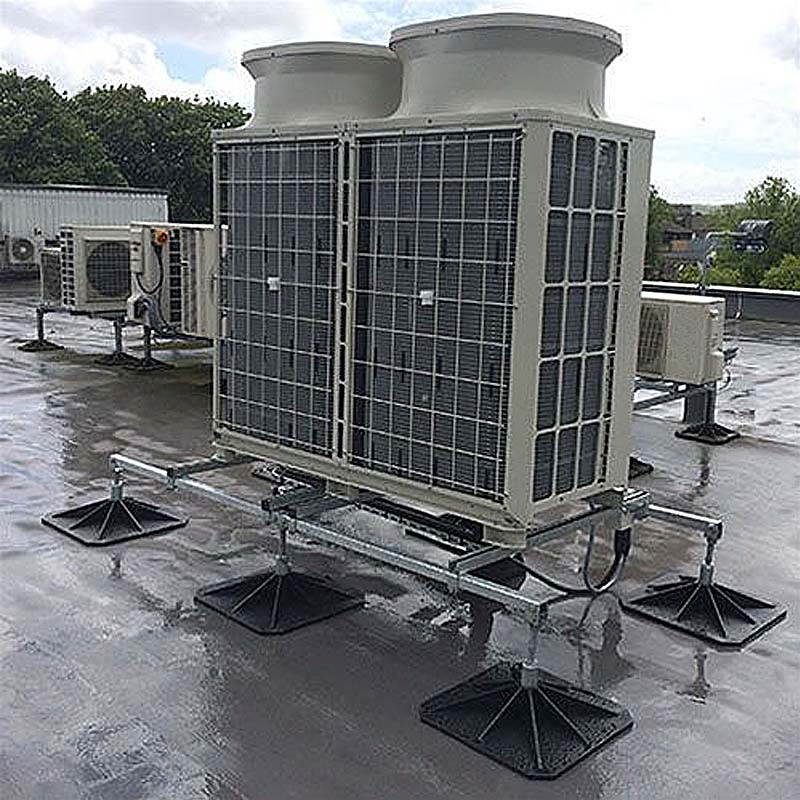 Rooftop Support Split Adjustable Air Conditioning Stand for Heat Pump