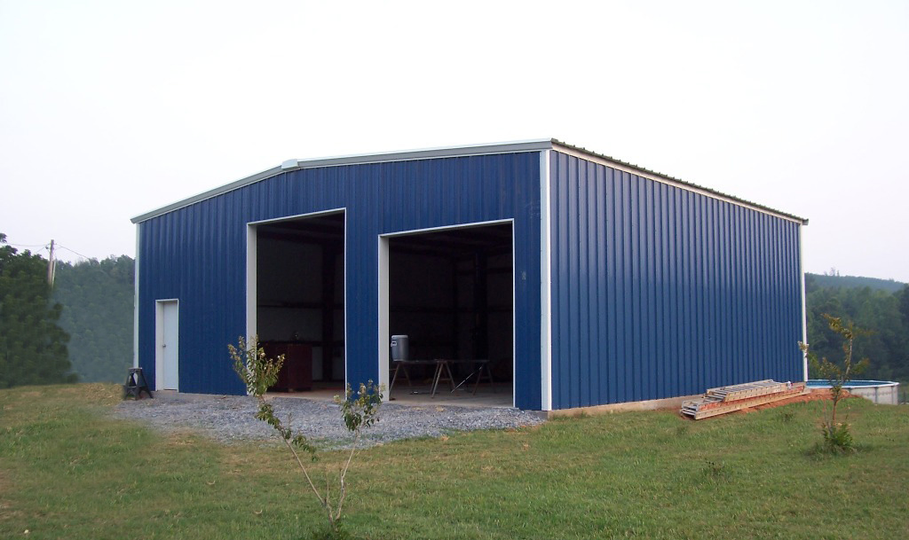 Prefabricated Steel Structure Metal Car Garage Kits Factory Building Warehouse (KXD-SSW143)