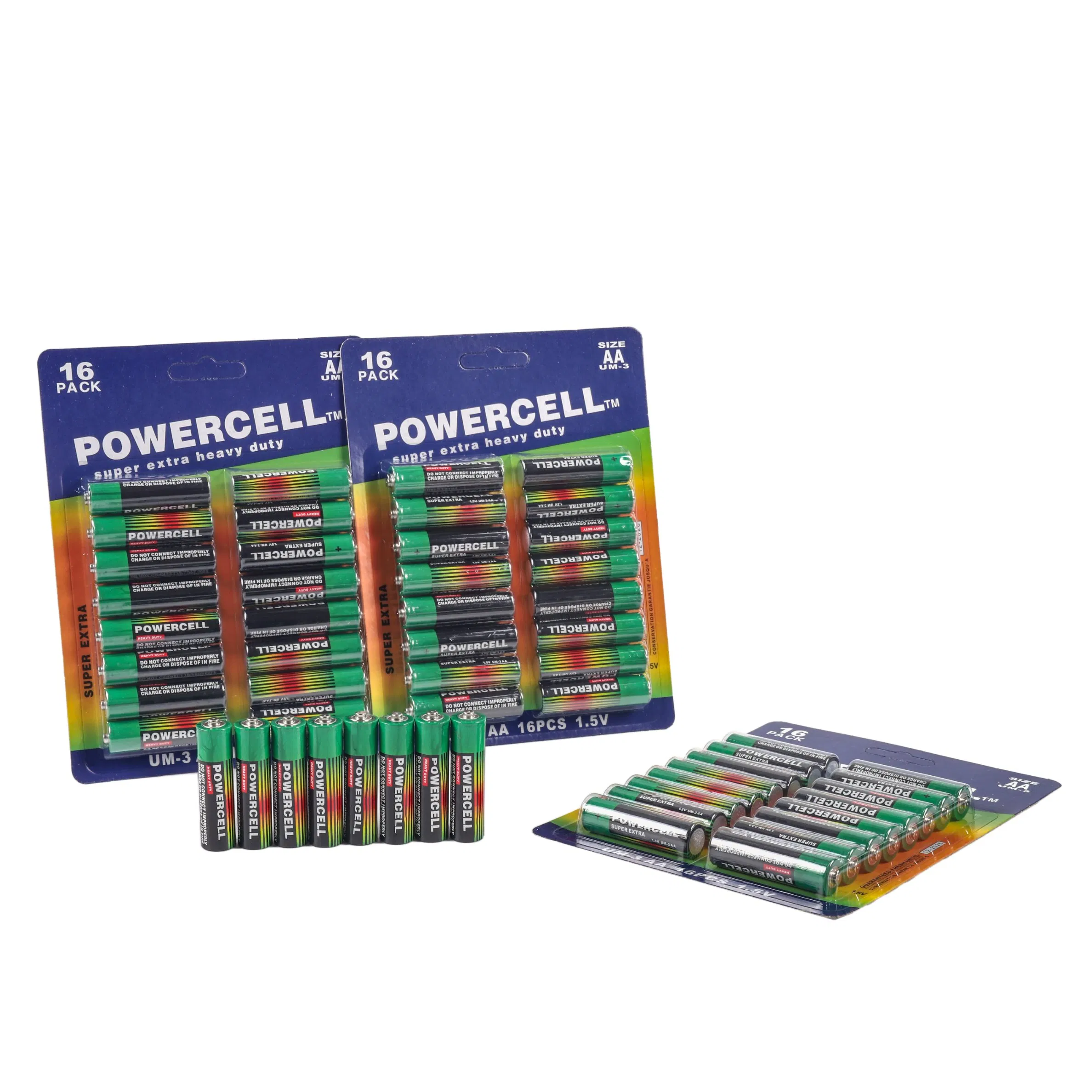 Щелочная батарейка AA PowerCell, 1.5В (4 шт.)