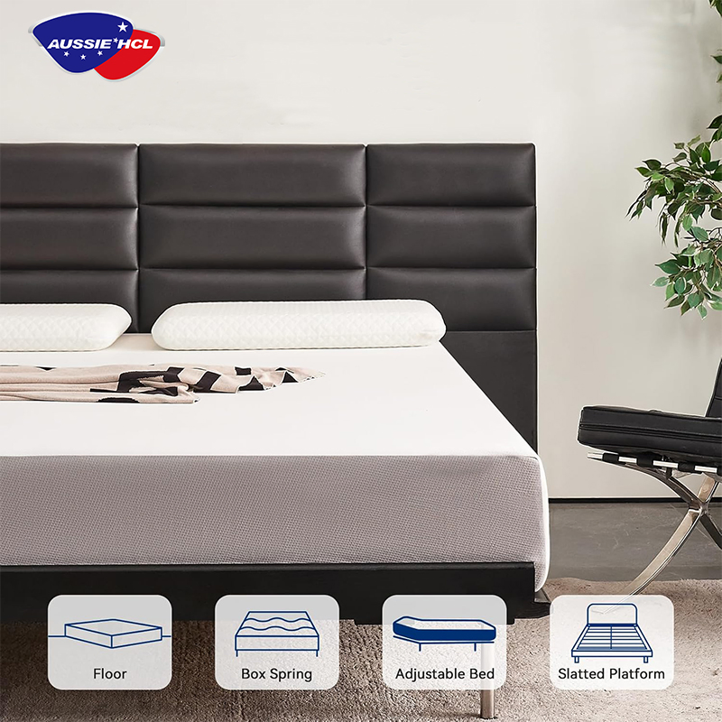 Hot Sale Fold Foam Orthopedic Sleeping Well Queen Memory Foam Bed Mattress