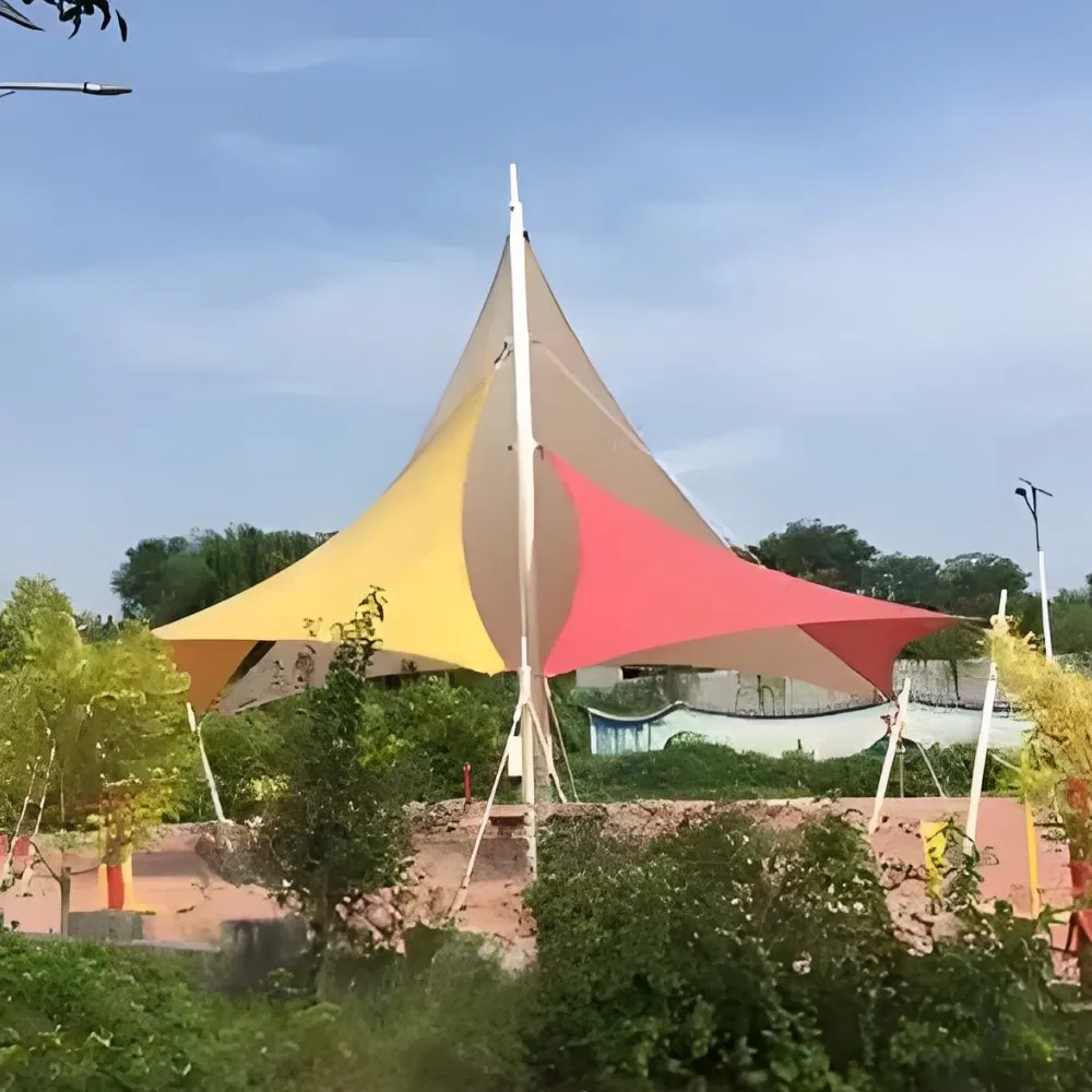 China Direct Factory Price Membrane Structure Landscape Shelter Supply & Install