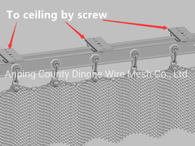 Stainless Steel Flexible Mesh Decoration Curtain Makes Your Buildings Stylish and Elegant